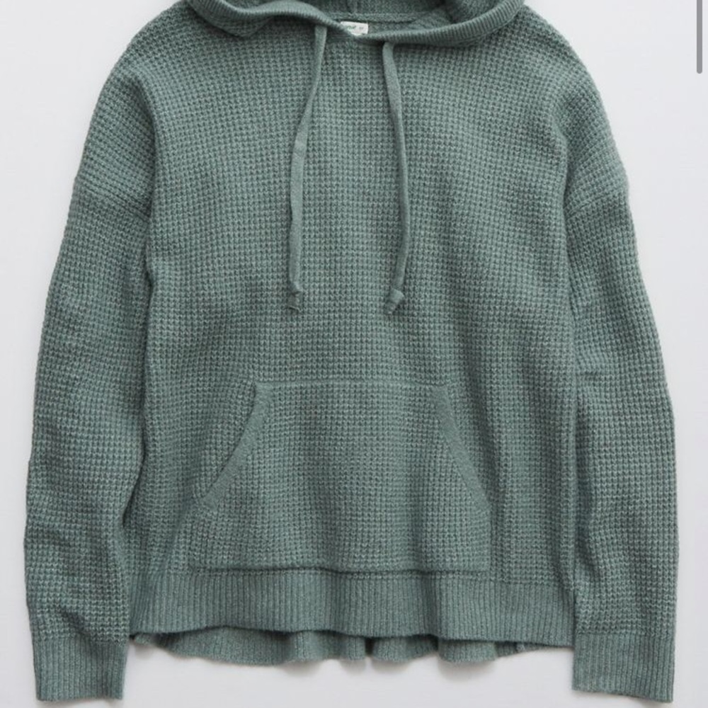 Aerie waffle hoodie